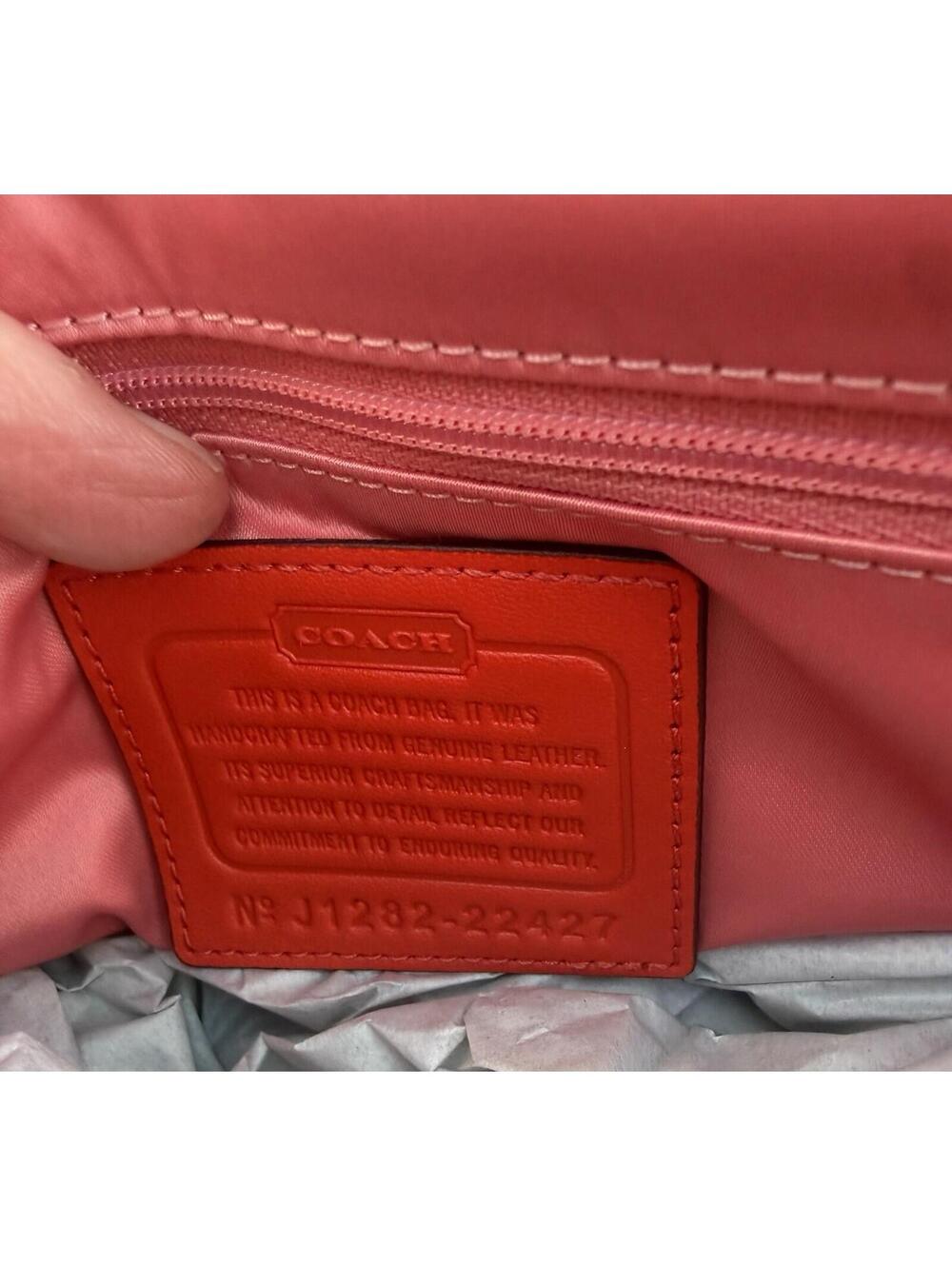 new old stock Coach NWT Early 2010s retro style Poppy Dylan - Picture 7 of 7